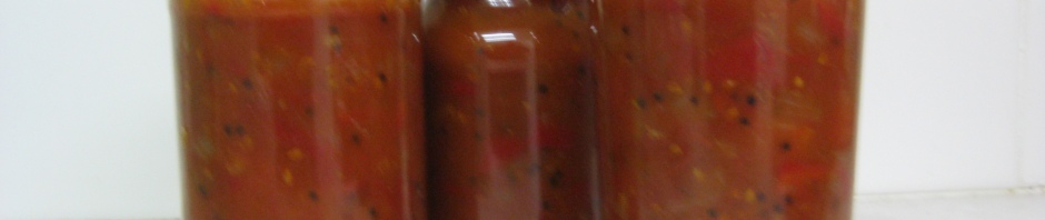 Bottled Tomato Chutney